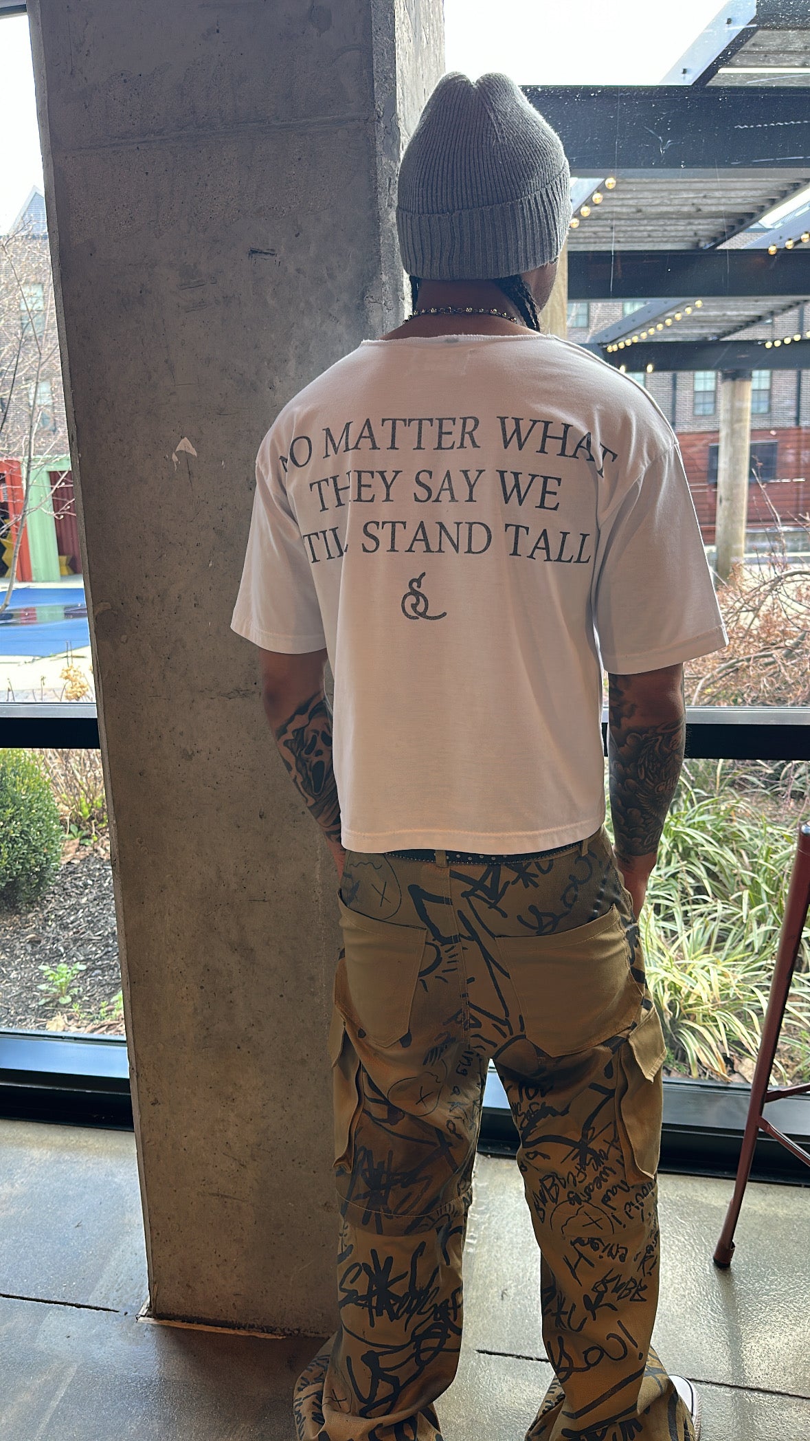 Stand tall tee