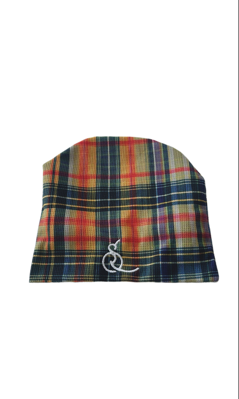STAYSAFE plaid beanie